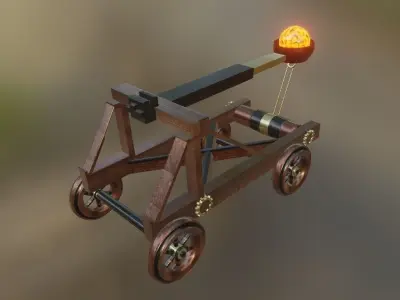 Medieval Weapon Pack Low-poly 3D model
