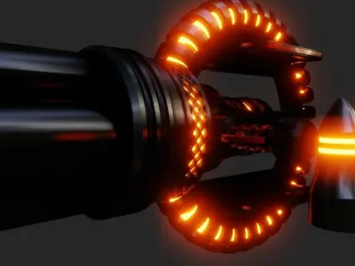 Modular Shotgun 3D model