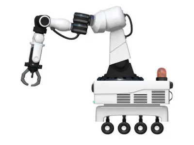 Industrial robot 3D model buy