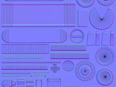 Game Ready - Leica Vintage Camera Low-poly 3D model