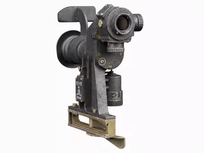 RPG 7 Sight PGO-7 Scope  Low-poly 3D model