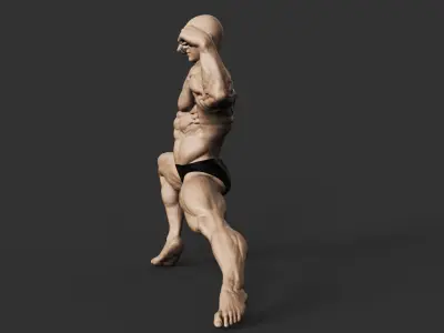 Bodybuilder 3D print model get