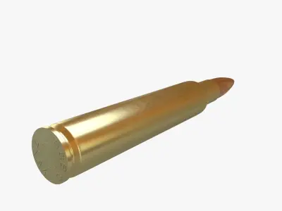 Cartridge  7x64  2 3D model