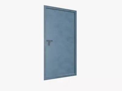 Metal Door 3D model purchase