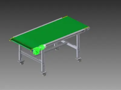 Conveyor Belt Free 3D model buy