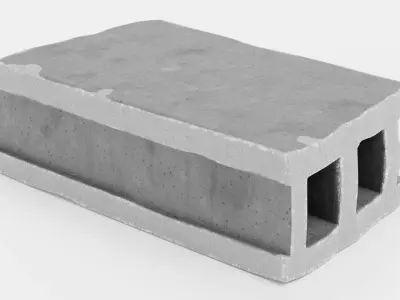 -Concrete Debris V2- 3D model