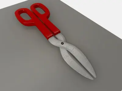 Garden Shears High Quality 3D Model FREE DOWNLOAD Free low-poly 3D model