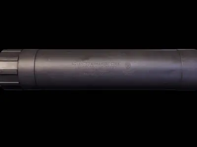 AAC Ti-Rant 45S Suppressor Low-poly 3D model