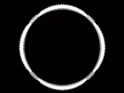 MB03 Ledies Diamond Bangle 3D print model