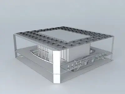 Two World Trade Center Lobby Free 3D model