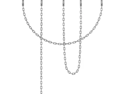 Wall Chains 3D model