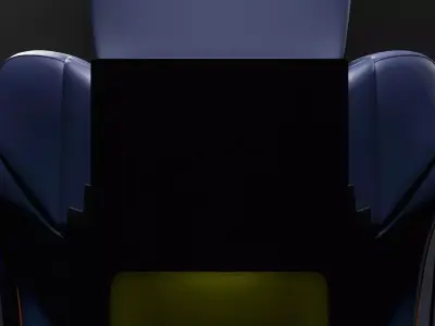 Super Lux car seat 3D model