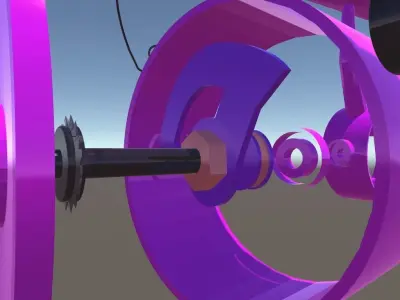 Fishing Reel 3D model