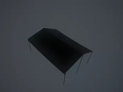 Small Tent 2 Free low-poly 3D model