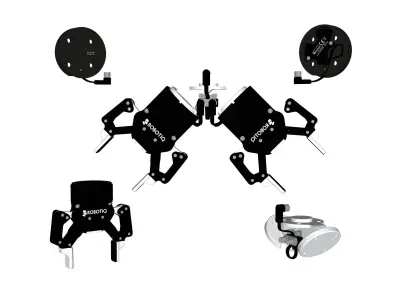 Robot gripper 3D model