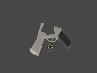 Revolver reeve25 3D model