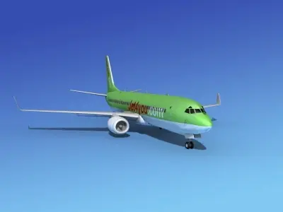 Boeing 737-800 Jet4You 3D model