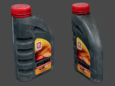Brake Fluid Bottle 3D model
