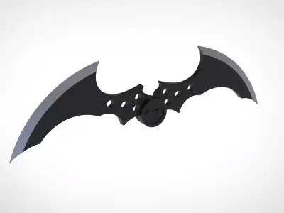 Batarang from the Video Game Batman Arkham City 3D print model