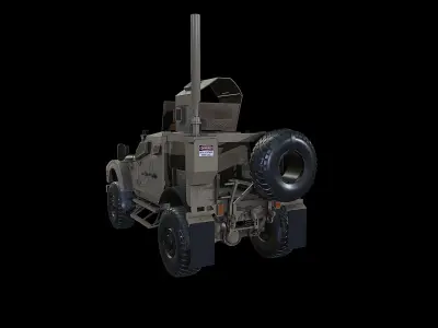 Vehicle Armi Low-poly 3D model