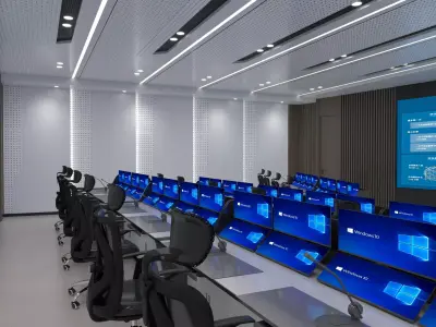 Control Room 05 3D model