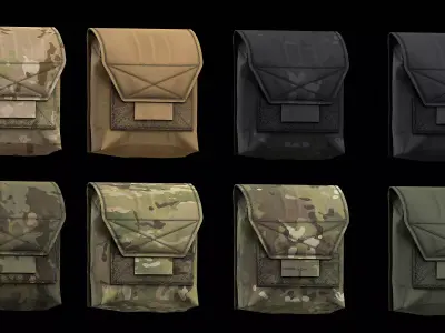 Spiritus Systems JSTA Pouch Low-poly 3D model
