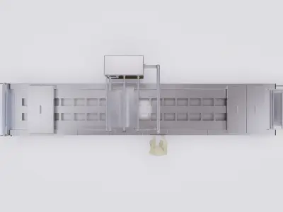Packaging machine v2 3D model