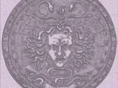 Medusa Head 3D print model