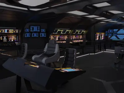 spacecraft command module 3D model