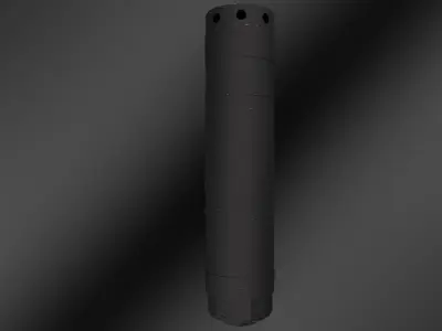 DANIEL DEFENSE SOUNDGUARD SG-556 Free low-poly 3D model