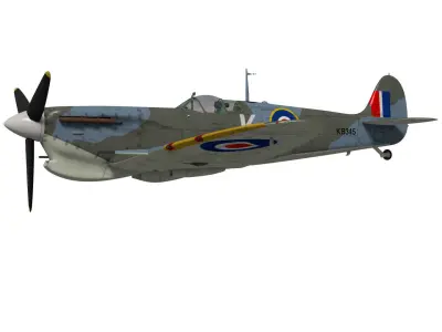 Supermarine seafire Mk-Ib 3D model