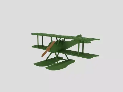 Albatros W4 Germany 3D print model