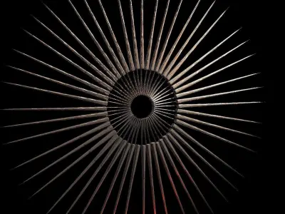 Angel Vortex Sun 3  3D model