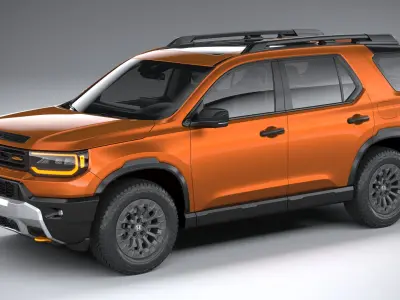 Honda Passport Trailsport 2026 3D model buy