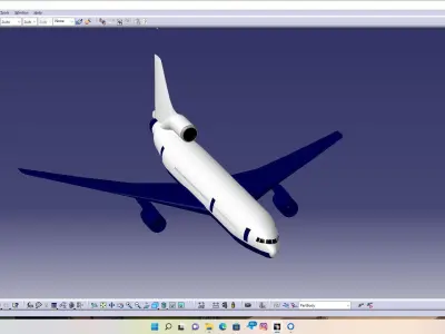 Lockheed L-1011 TriStar 3D model