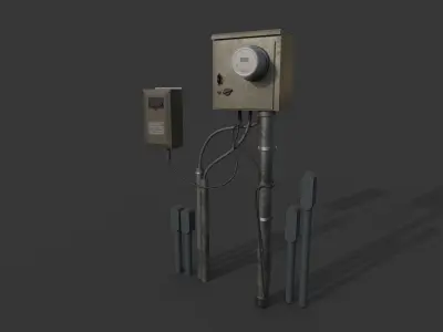 Electrical Box Free 3D model purchase
