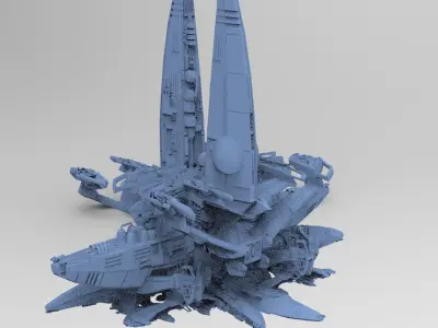 Dark Terra Former 5 designs  3D model