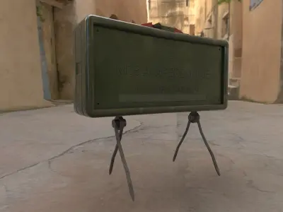 M18 Claymore - Game Ready PBR Low-poly 3D model