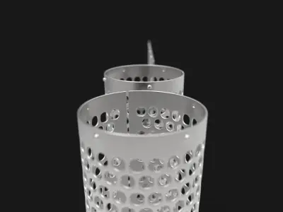 metal grate 3D model