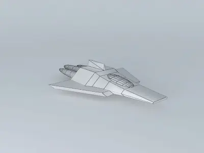 Delta Ship Free 3D model
