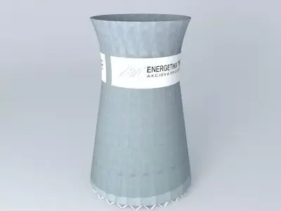Energetika Trinec Cooling Tower Free 3D model