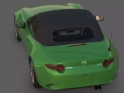 2019 Mazda MX-5 Miata 3D Model  The World Favorite Roadster 3D model