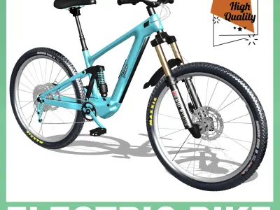 Electric Bike  3D model