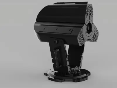 Mech device laser  3D model