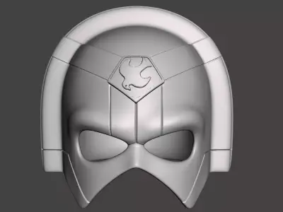 peacemaker helmet 3d model for 3d printing  3D print model purchase