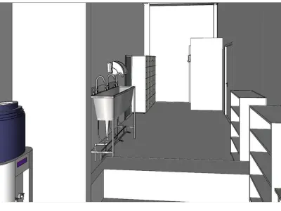 packing bag 50 kg 3D model