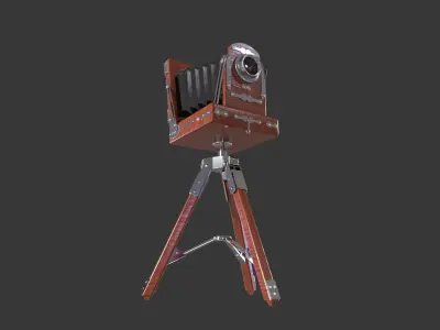 Antique Camera 3D model purchase