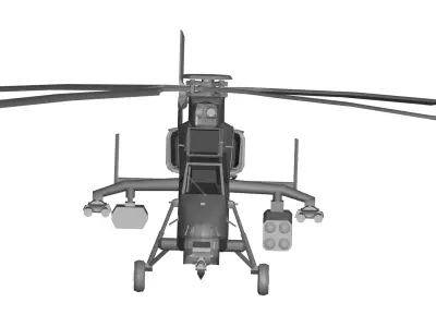 Eurocopter Tiger 3D model shop