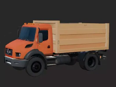 Heavy Duty Dump Truck - 3D Printable Construction Vehicle Model 3D print model