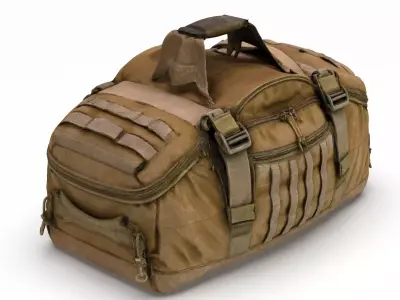 Premium Tactical Gear Bag  3D model